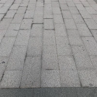 Granite Sidewalk Slabs